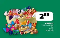 Netto Cukierki, różne rodzaje oferta