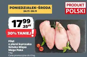 Filet z piersi kurczaka Sztuka Mięsa Mega Paka