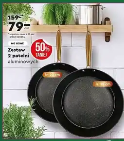Biedronka Zestaw patelni 24/28 cm Mg Home oferta