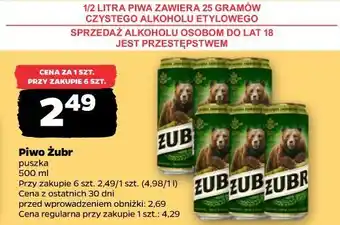 Piwo Żubr