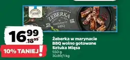 Netto Żeberka w marynacie BBQ wolno gotowane Sztuka Mięsa oferta