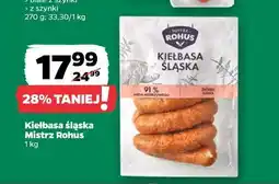 Netto Kiełbasa Śląska Mistrz Rohus oferta