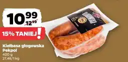 Netto Kiełbasa głogowska Pekpol oferta