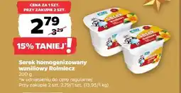 Netto Serek homogenizowany waniliowy Rolmlecz oferta