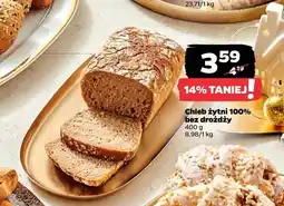 Netto Chleb żytni 100% bez drożdży oferta