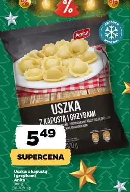 Netto Uszka z kapustą i grzybami Anita oferta