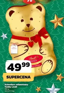 Netto Kalendarz adwentowy Teddy Lindt oferta