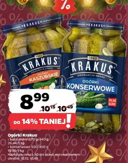 Netto Ogórki Krakus oferta