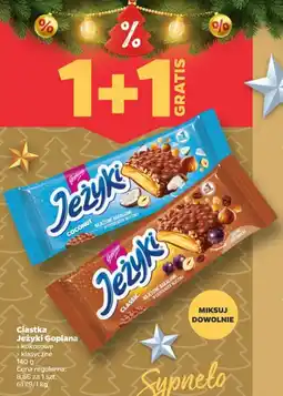 Netto Ciastka języki Goplana oferta