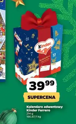 Netto Kalendarz adwentowy Kinder Ferrero oferta