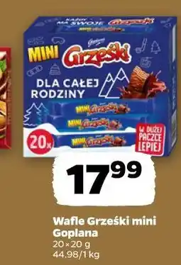 Netto Wafle Grześki mini Goplana oferta