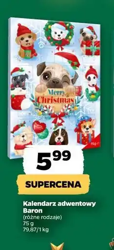 Netto Kalendarz adwentowy Baron oferta