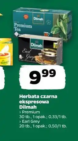 Netto Herbata czarna ekspresowa Dilmah oferta