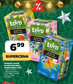 Netto Herbata czarna aromatyzowana ekspresowa Loyd oferta
