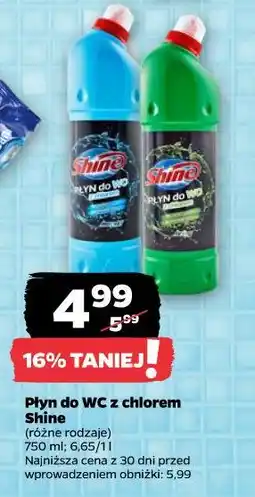 Netto Płyn do WC z chlorem Shine oferta