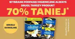 Netto Wybrane podpaski higieniczne Always oferta