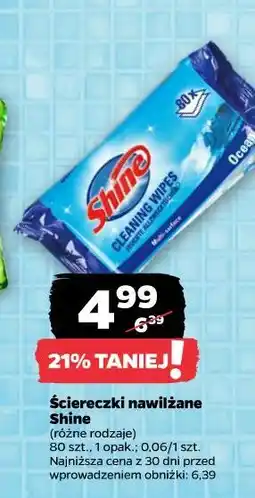 Netto Ściereczki nawilżane Shine oferta