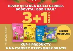 Netto Przekąski dla dzieci Gerber, Bobovita i Bob Snail oferta
