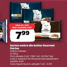 Netto karma mokra dla kotów Gourmet Purina oferta