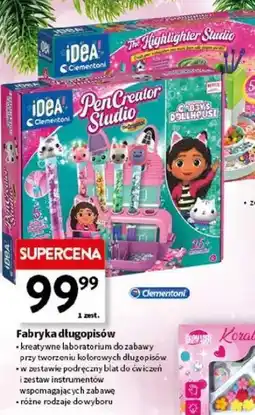 Intermarche Fabryka długopisów Clementoni oferta