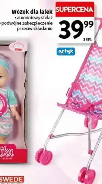 Wózek dla lalek Artyk