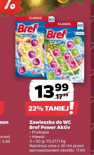 Zawieszka do WC Brief Power Aktiv