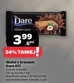 Netto Wafel z kremem Dare ETI oferta