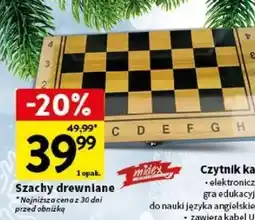 Intermarche Szachy drewniane Midex oferta
