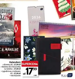 Intermarche Kalendarz tygodniowy a5 oferta