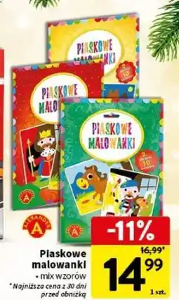 Intermarche Piaskowe malowanki Aleksander oferta