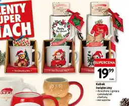 Intermarche Kubek świąteczny z herbatą oferta