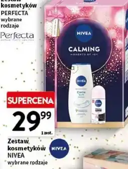 Intermarche Zestaw w pudełku calming: żel pod prysznic creme soft 250 ml + dezodorant black & white 50 Nivea oferta