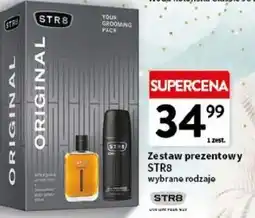Intermarche Zestaw w pudełku original: dezodorant 150 ml + spray 75 Str8 oferta