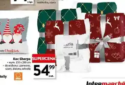 Intermarche Koc sherpa 150 x 200 cm oferta