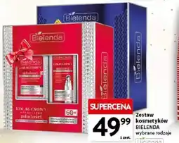 Intermarche Zestaw w pudełku egzosomy młodości 70+: krem do twarzy 50 ml + pod oczy 15 Bielenda oferta