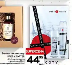Intermarche Zestaw w pudełku paris new york: dezodorant 200 ml + atomizer 75 Pret-A-Porter oferta
