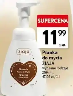 Intermarche Pianka do mycia ciała korzenny piernik Ziaja oferta