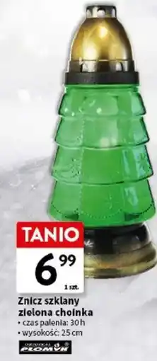 Intermarche Znicz choinka 30h Płomyk oferta