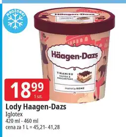 E.Leclerc Lody tiramisu Haagen-Dazs oferta