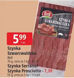 E.Leclerc Szynka prosciutto crudo Bell Polska oferta