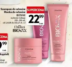 Intermarche Maska do włosów volumetric treatment Biovax oferta