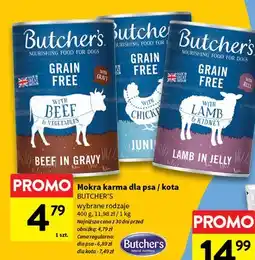 Intermarche Karma dla psa junior z kurczakiem w galaretce Butcher's Grain Free oferta