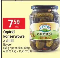 E.Leclerc Ogórki konserwowe z chilli Reypol oferta