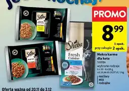 Intermarche Karma dla kota tuńczyk-łosoś Sheba Fresh Cuisine oferta