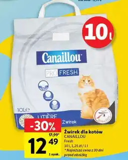 Intermarche Żwirek dla kota pro fresh Canaillou oferta