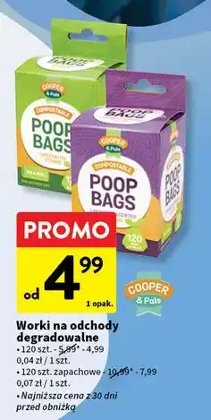 Intermarche Worki zapachowe Cooper&Pals oferta