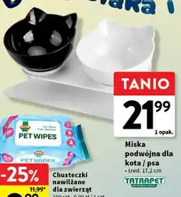 Intermarche Miska podwójna dla psa oferta