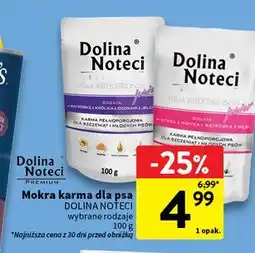 Intermarche Karma dla psa bogata w serca z indyka wątróbka gęsi Dolina Noteci Junior oferta