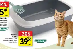 Intermarche Kuweta dla kota z ramką 48 x 35 15 cm Tatrapet oferta