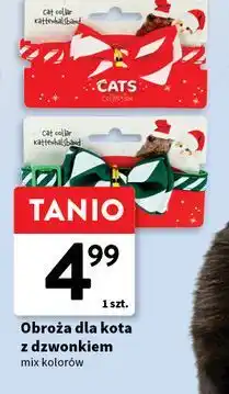 Intermarche Obroża dla kota z dzwonkiem oferta